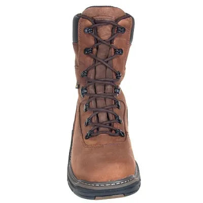 2164 Wolverine 8 Inch Leather Soft Toe Waterproof Insulated Boot (Brown)