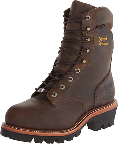 25407 Chippewa Waterproof Steel Toe (brown)