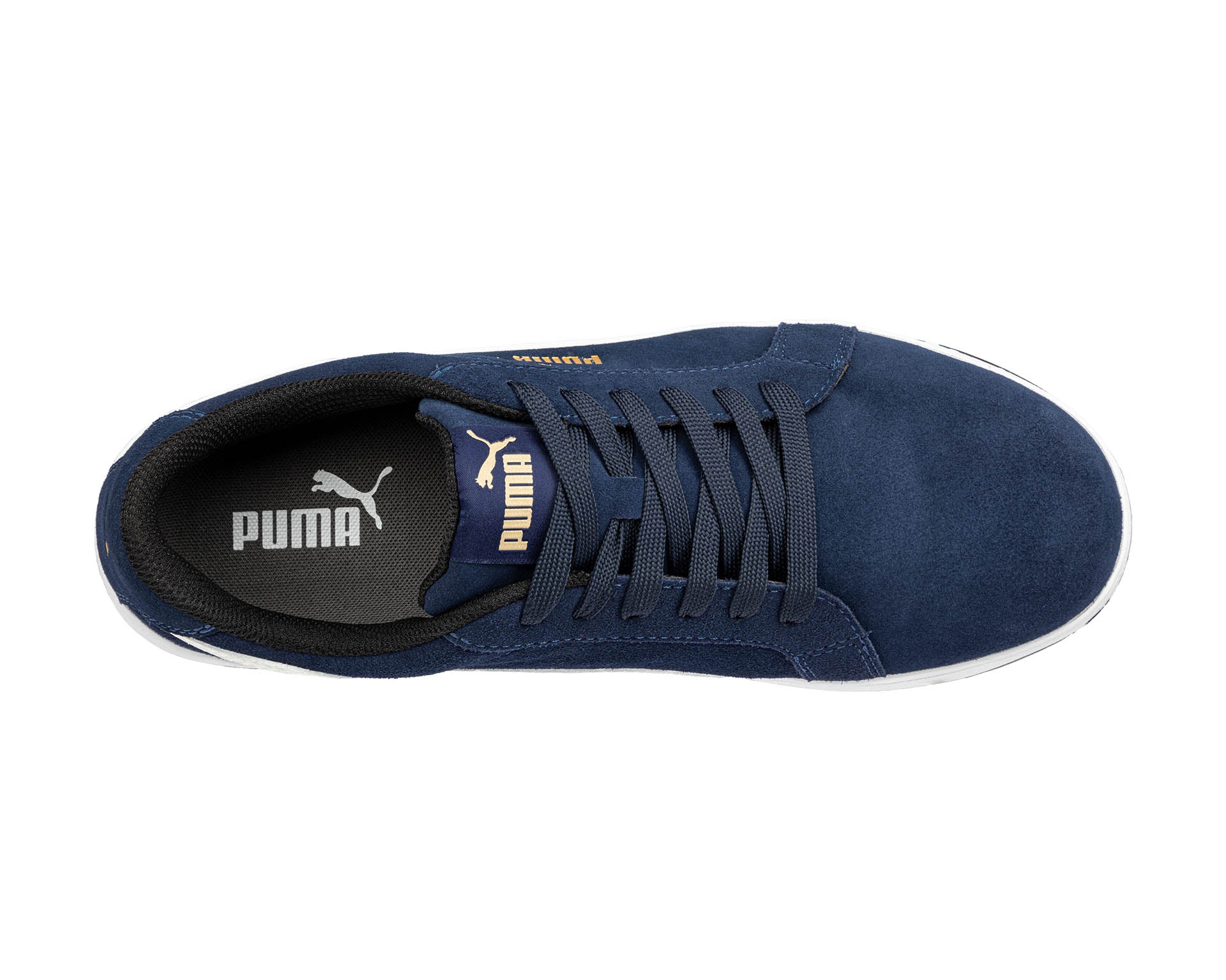 640025 SUEDE NAVY LOW SAFETY SHOE
