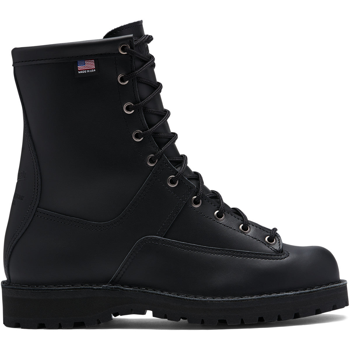 Danner Recon 8 Inch Waterproof Insulated Police Boot (Black)
