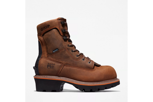 A267H Timberland Logger Composite Toe Waterproof Work Boot (Brown)