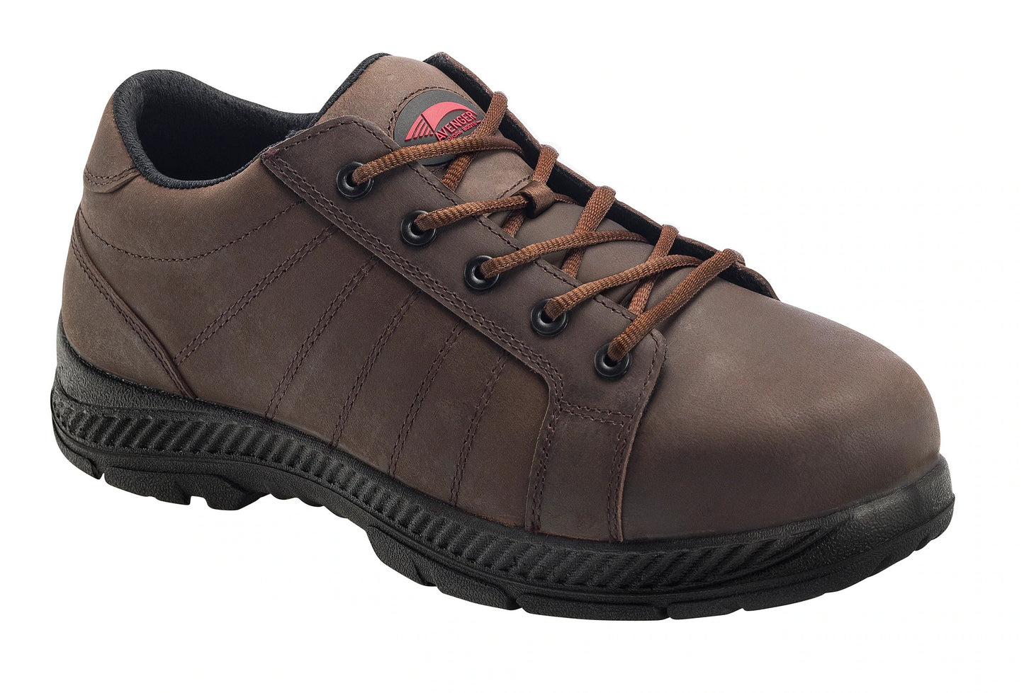 A7231 Avenger Low Top Steel Toe Shoe (Brown)