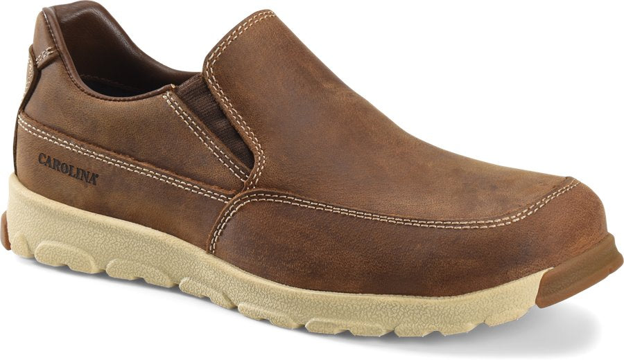 CA5572 Static Dissipative Aluminum Toe Slip On (Brown)