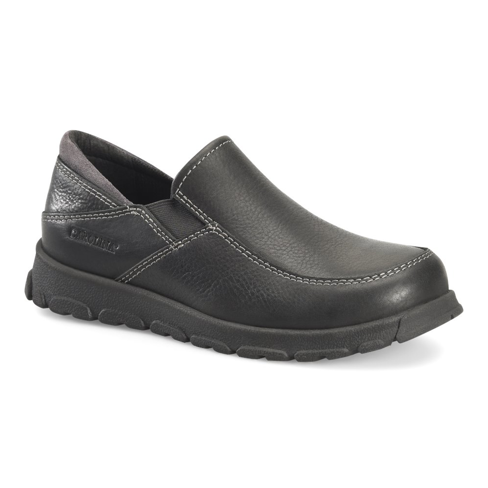 CA5672 Women's Aluminum Toe Slip-On shoe (Black)