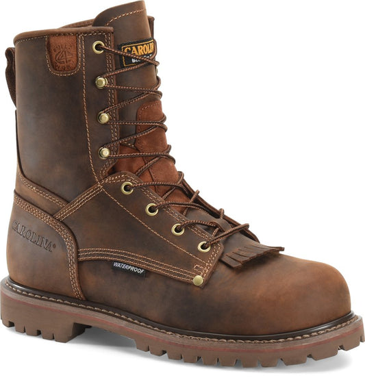 CA8028 Men's 8 inch Waterproof Work Boot (Brown)