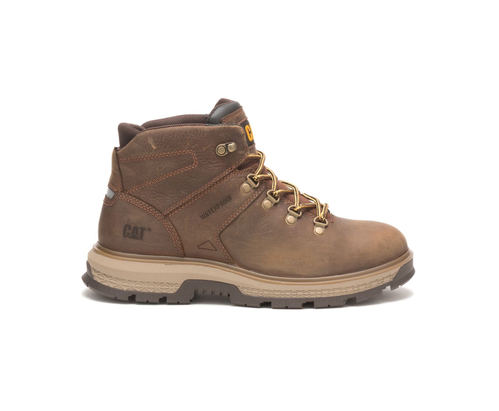 P51061 Caterpillar Hiker Waterproof Work Boot (brown)