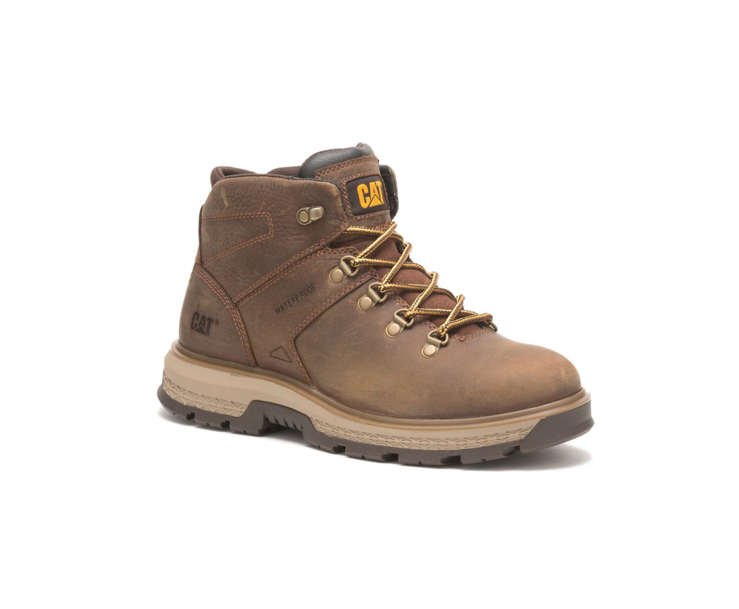 P51061 Caterpillar Hiker Waterproof Work Boot (brown)