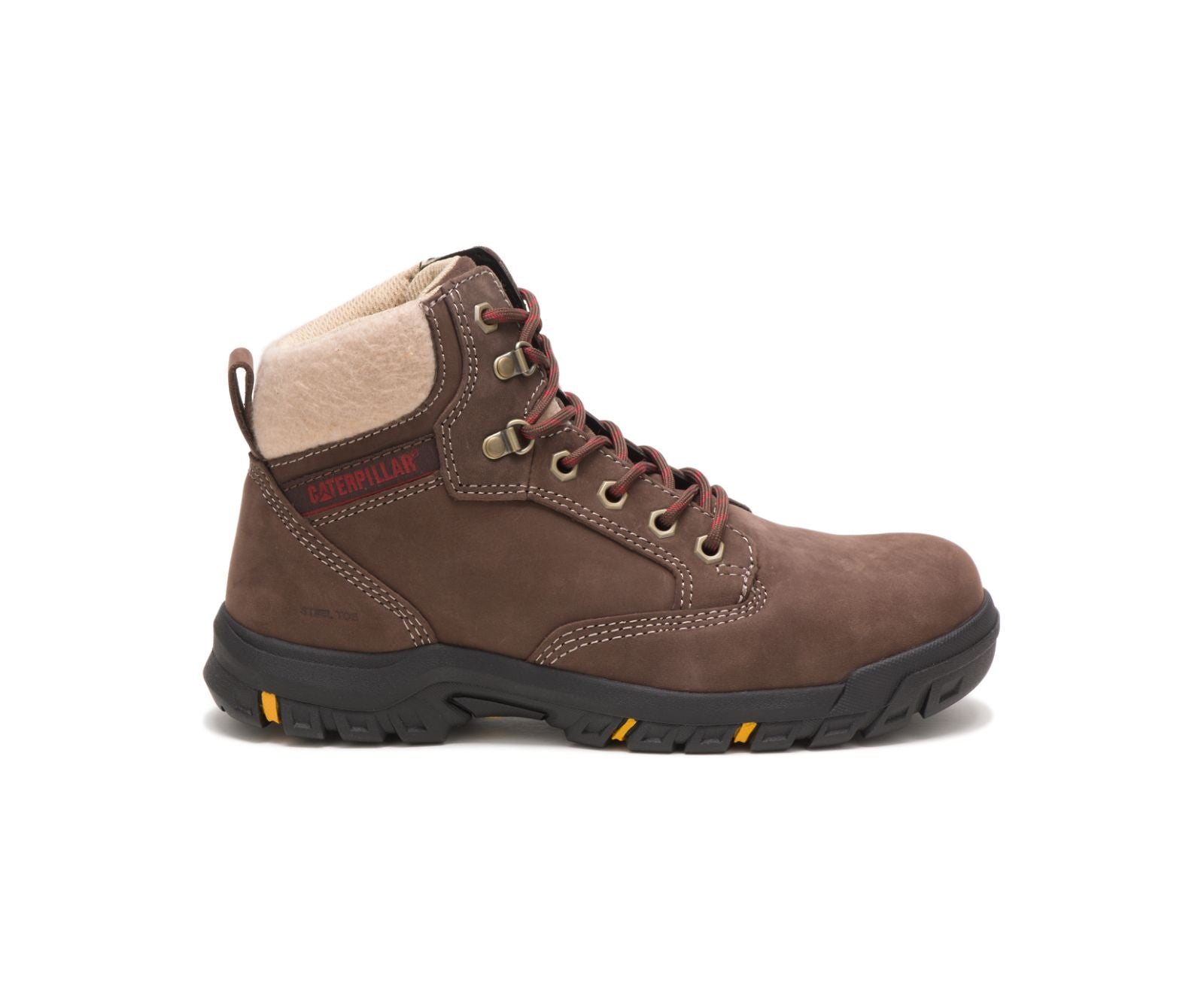 91007 Caterpillar 6 Inch Steel Toe Boot (brown)