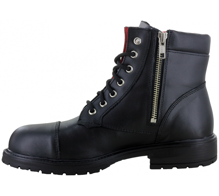 429 139 Ellie  6 inch Steel Toe Side-Zip Boot (Black)