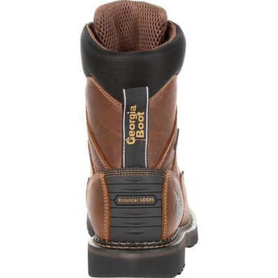 GB00318 Georgia 8 Inch Waterproof Work Boot (Brown)