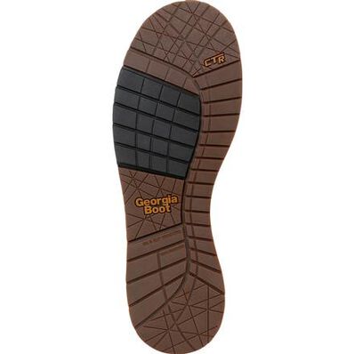 GB00350 6 inch  WEDGE outsole WATERPROOF WORK BOOT (Brown)