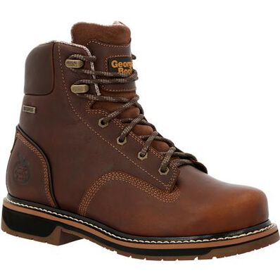 GB00464 6 inch  Waterproof Work Boot (Brown)