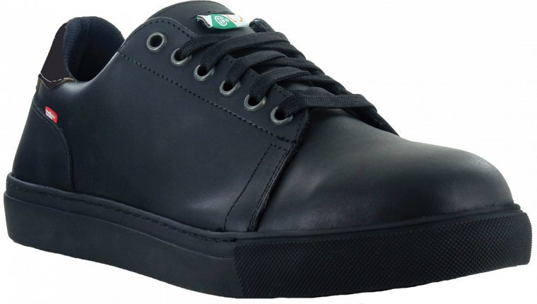 584339 MellowWalk Steel Toe Work Shoe (Black)