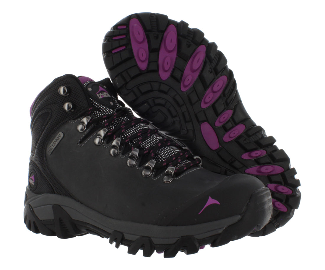 PM004139-033 WOMEN'S ELBERT 5 inch MID water proof  hiker  (GRAY/VIOLET)