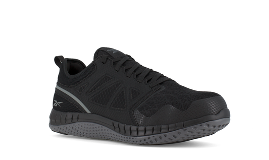 RB251 Reebok Mesh Sneaker Steel Toe (Black and Dark Grey)
