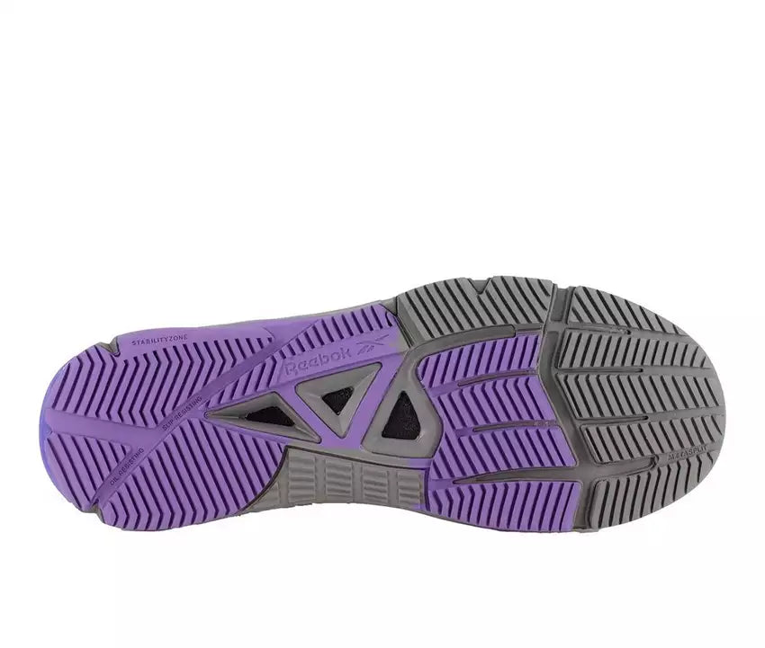 RB451 Reebok Mesh Composite Toe Sneaker (Grey/Purple)