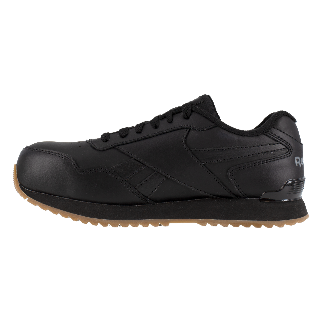 RB983 Reebok Leather Composite Toe Work Sneaker (Black)