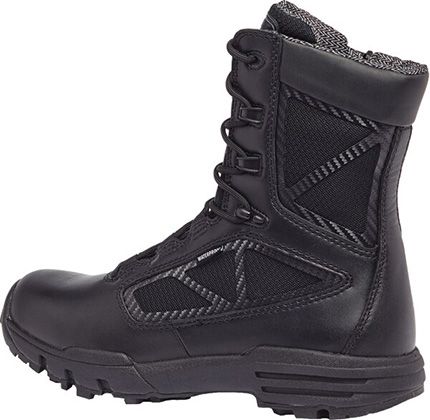 TR998ZWPCT 8 Inch Composite Toe Waterproof Side-Zipper Boot (black)