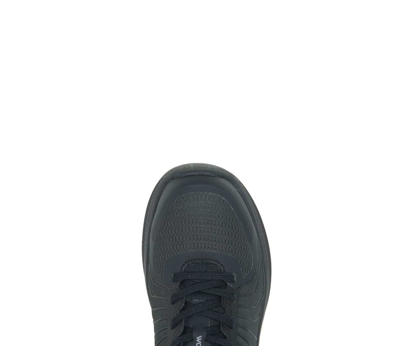 211067 Wolverine Mesh Safety Toe Sneaker (Black)