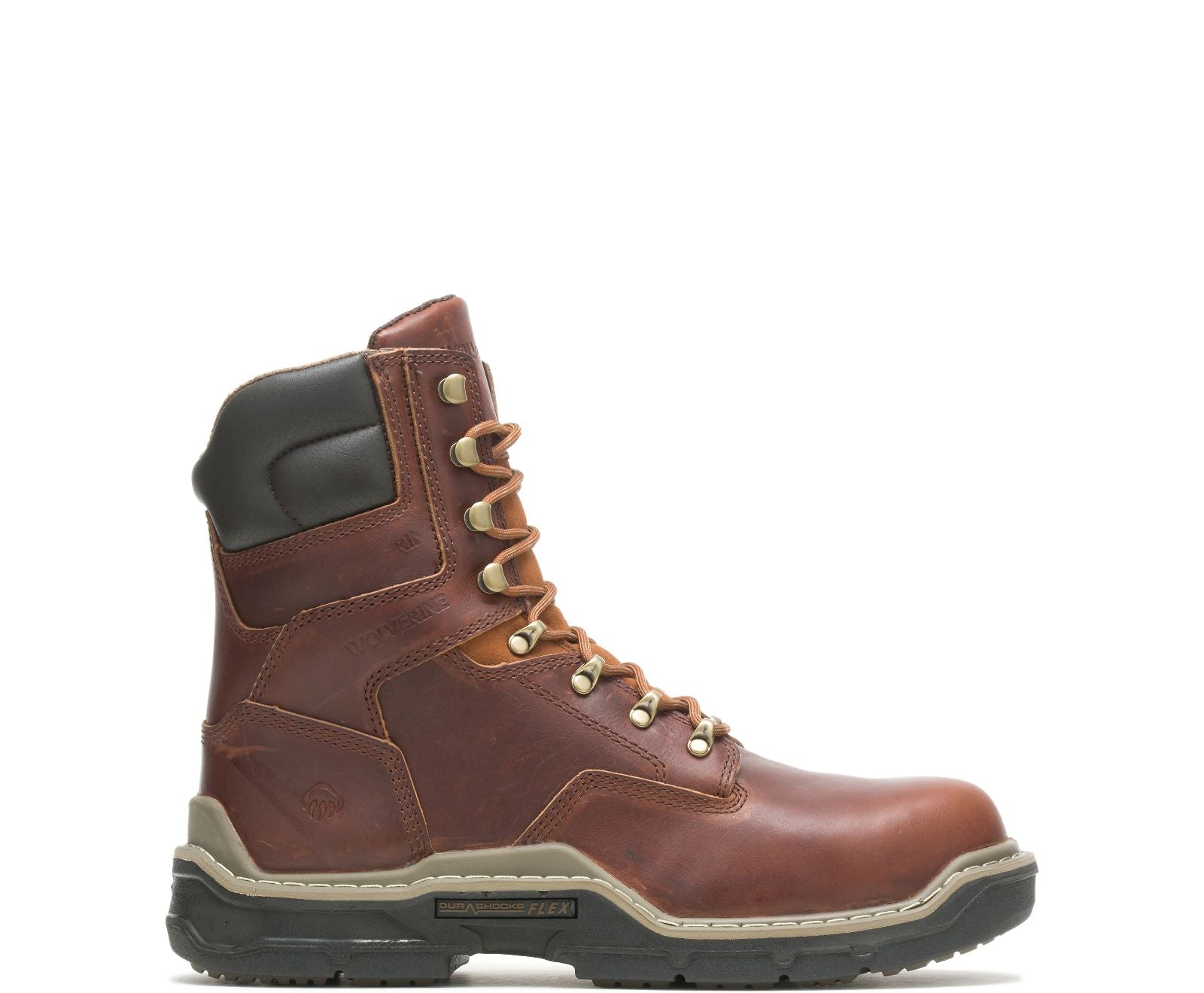 Wolverine 211103 8 Inch Brown Composite Toe Boot 