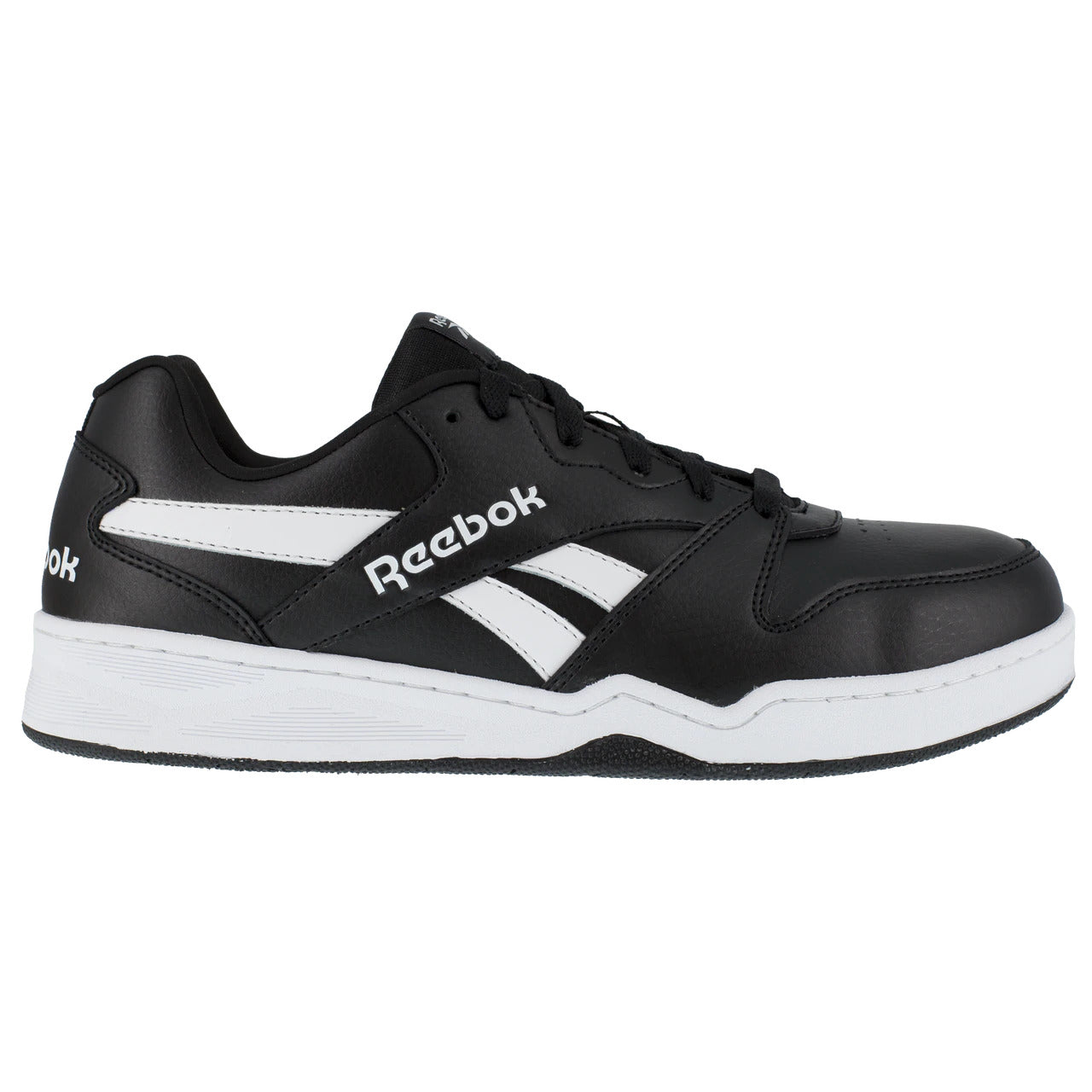 RB4162 Men's Low Cut Composite Toe  Work Sneaker (Black/White)