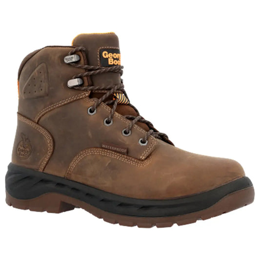 GB00521 6 Inch  Waterproof Work Boot (Brown)
