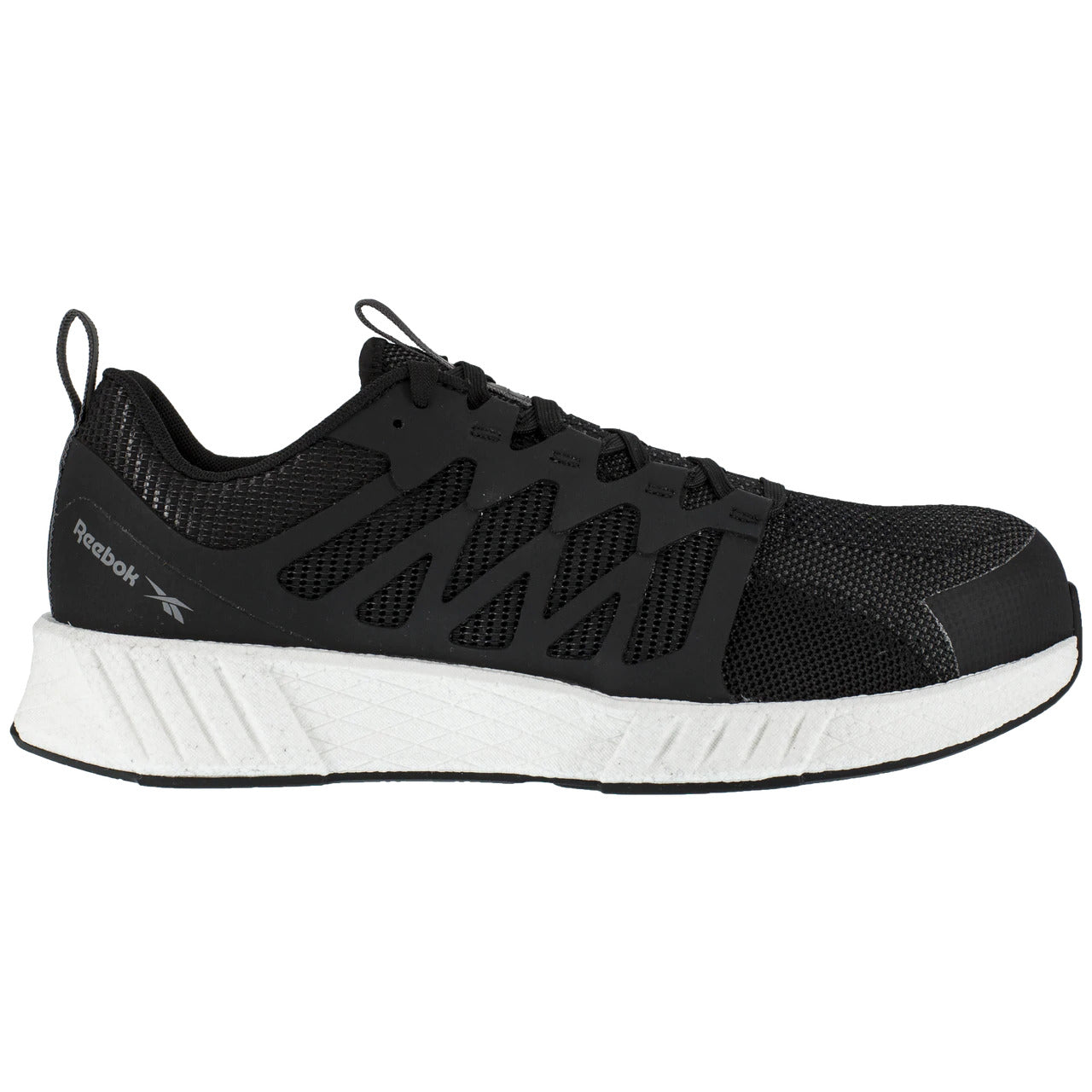 RB4311 FUSION FLEXWEAVE™ WORK - Men's Athletic Composite Toe Work Shoe - Black and White